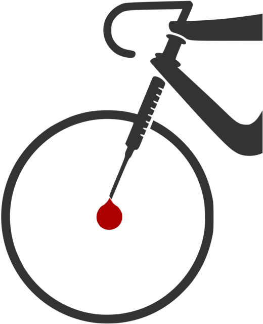 Bicycle Wheel Hand-sewing Needles Cartoon Byte - Bicycle (530x750), Png Download