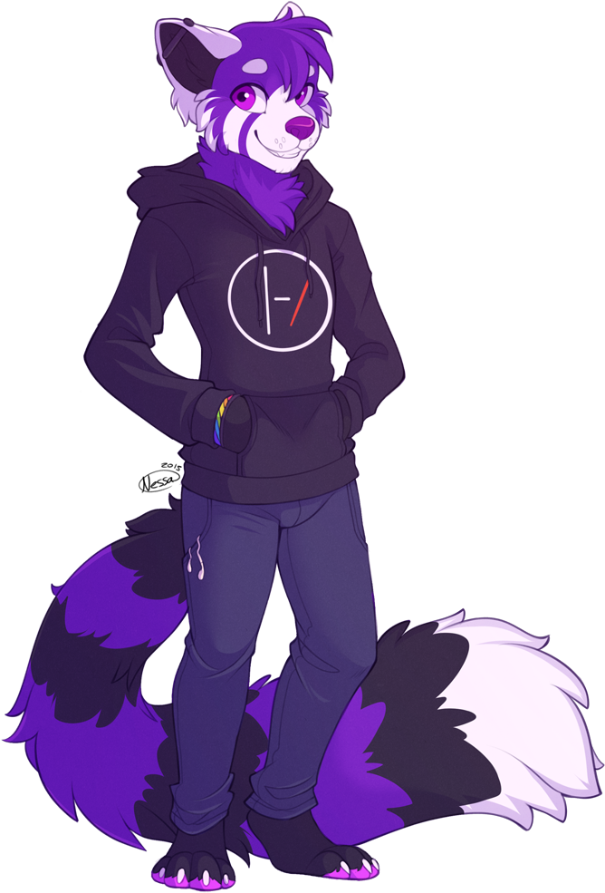 Ryga Commission Strawberryneko Fur Affinity Dot Net - Twenty One Pilots Fursuit (682x1000), Png Download
