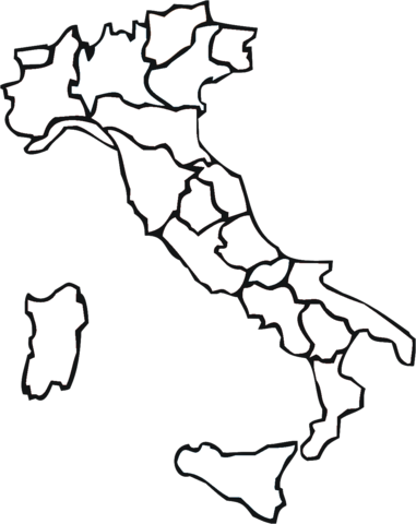 Italia Disegno (381x480), Png Download