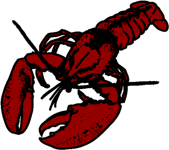 Lobster (557x494), Png Download