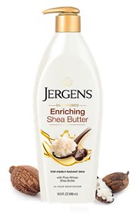 Oil-infused Moisturizer With Refreshing Coconut Oil - Jergens Shea Butter Cream (192x300), Png Download