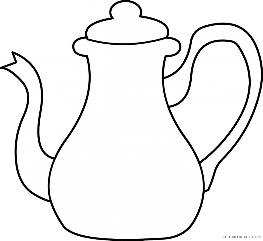 Download Teapot Coloring Sheets Clipart Teapot Coloring Book Alice In