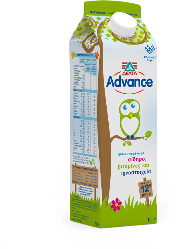 Delta Advance Milk Drink From Fresh Pasteurized Milk - Juicebox (800x1180), Png Download