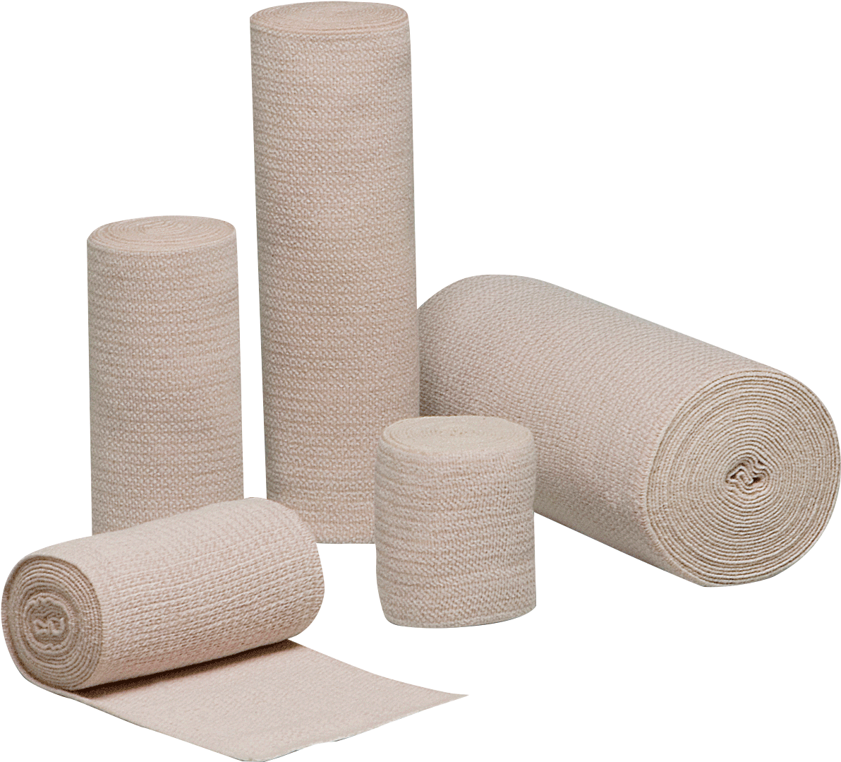 Reb Lf Reinforced Elastic Bandage 6" X 5 Yds - Elastic Wrap Bandage (1245x1153), Png Download