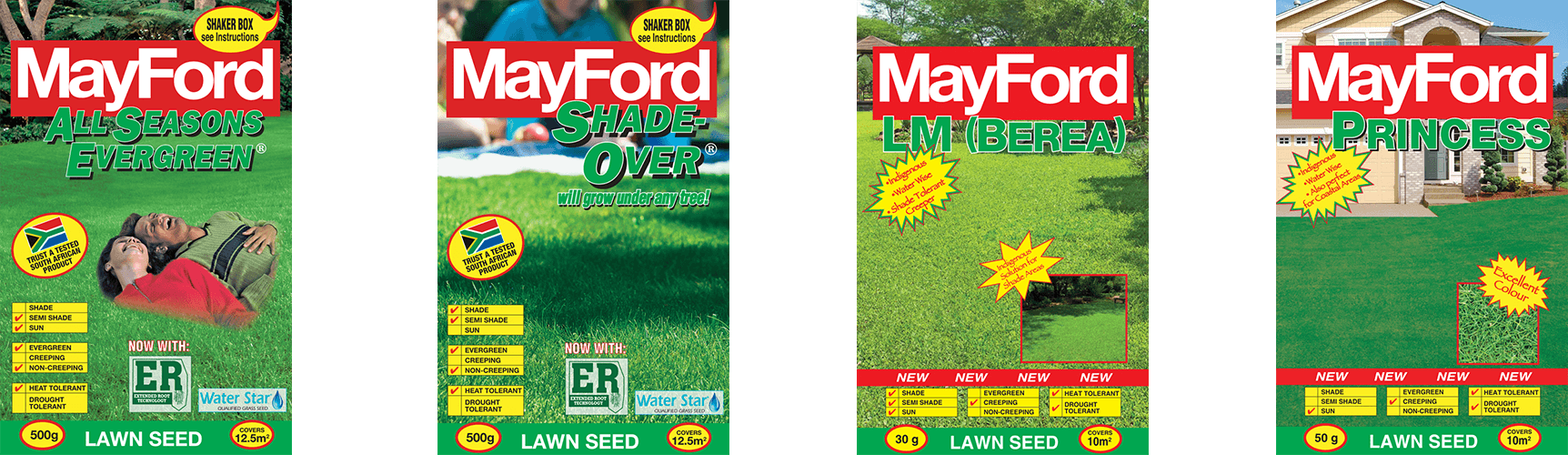 Top Grasses For A Great Lawn - Mayford - Lawn Seed Lm Lawn Grass (berea) (1724x500), Png Download