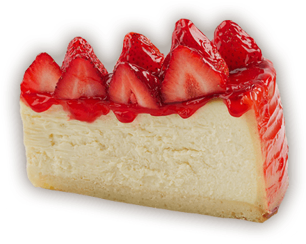 Classic Ny Cheesecake - Strawberry Cheesecake Png (440x470), Png Download