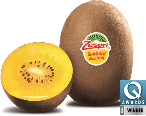 Zespri Sungold Kiwi (523x441), Png Download