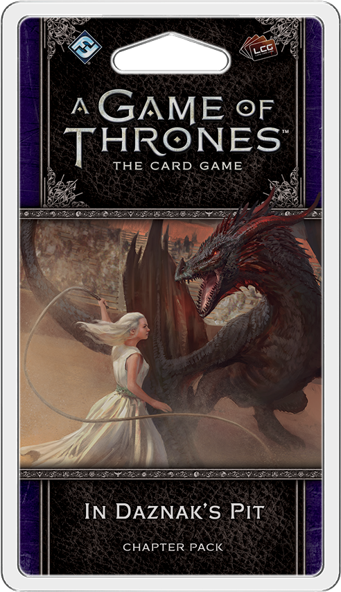 Daenerys Targaryen Vaulted Onto The Dragon's Back, - Game Of Thrones Lcg Music Of Dragons (500x869), Png Download