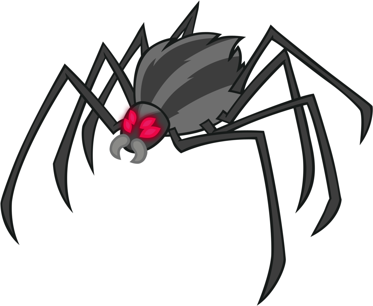 Andoanimalia, Glowing Eyes, Red Eyes, Safe, Simple - Art (1254x1024), Png Download