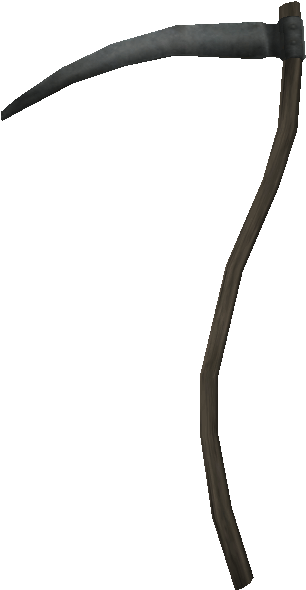 Scythe Ob - Farming Scythe Png (322x611), Png Download