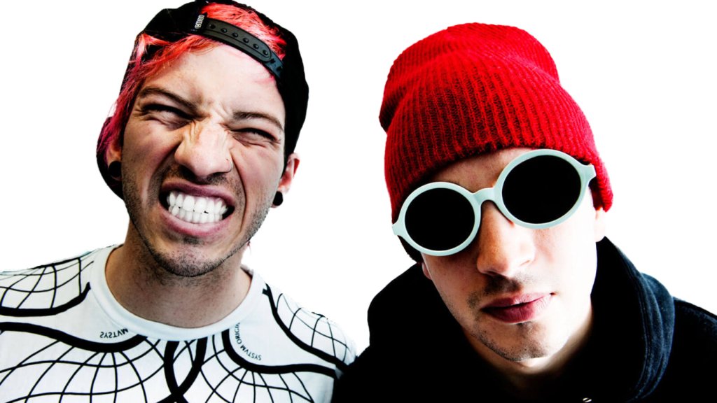 Twenty One Pilots Png Free Download - Twenty One Pilots (1024x576), Png Download