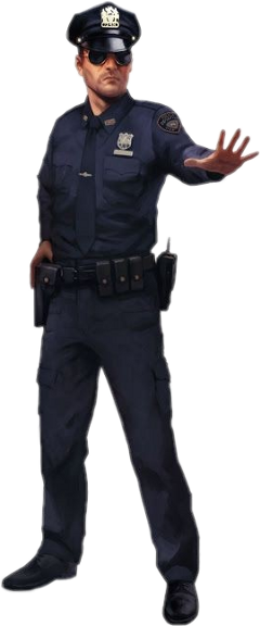 Police Freetoedit - Police Officer Concept Art (240x576), Png Download