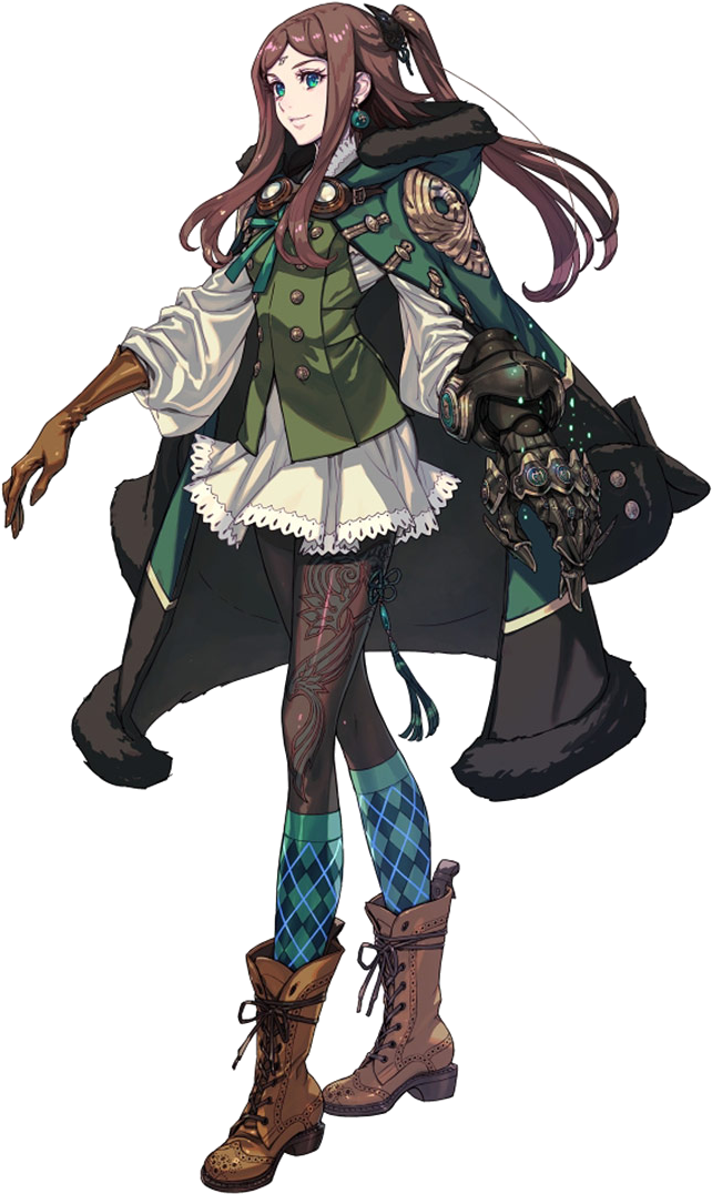 40704359 - Drakengard 3 Characters (800x1100), Png Download