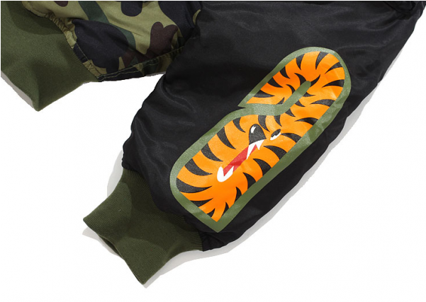 Bathing Ape Shark Zip Hoody Orange Large (600x600), Png Download