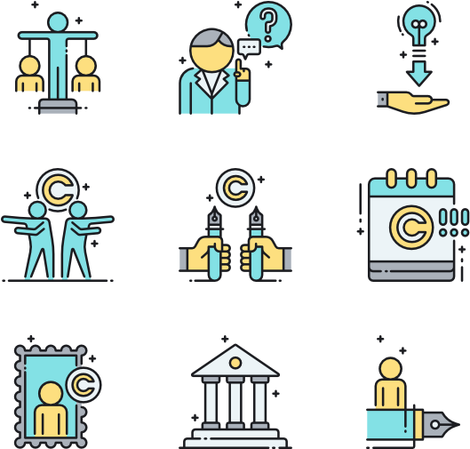 Copyright - Cartoon (600x564), Png Download