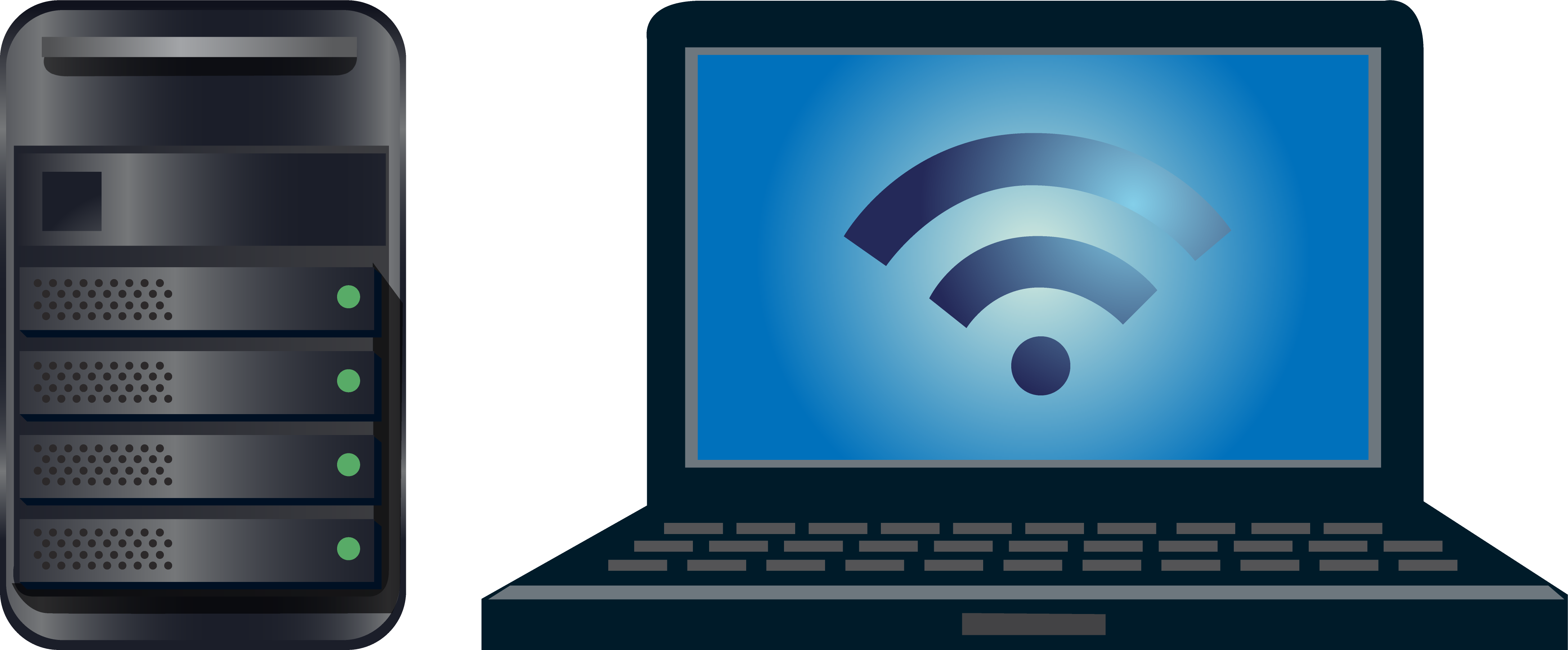 Computer Pc Clipart Png Image - Segisphere (4354x1805), Png Download