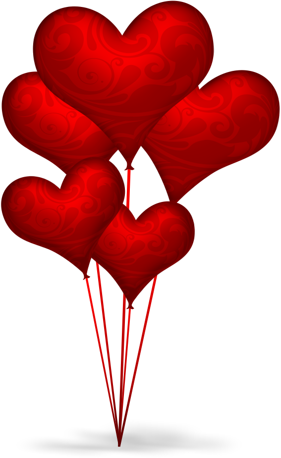 Love Android Mobile Phone Wallpaper - Transparent Clipart Hearts Background (567x923), Png Download