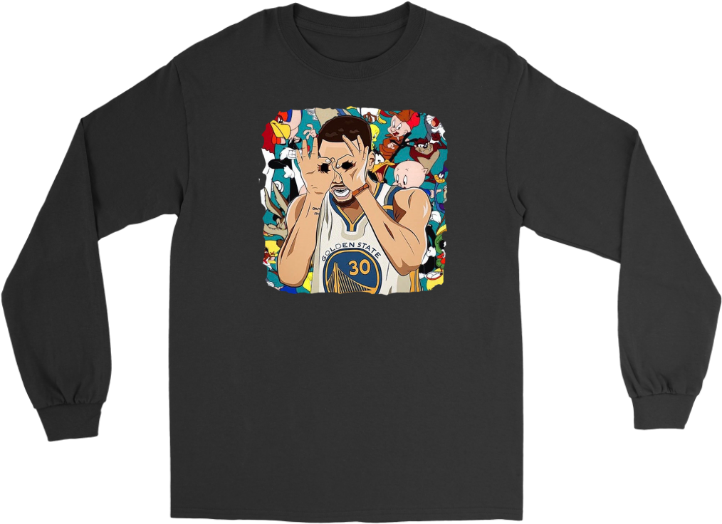 Steph Curry "tune Squad" Long - Customized Pillowcase Hipsterone Looney Tunes Characters (1024x1024), Png Download