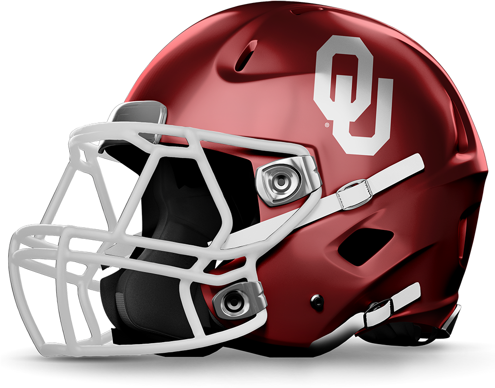 Oklahoma Http - //grfx - Cstv - Helmet Right - Oklahoma Football Helmet Png (1000x800), Png Download