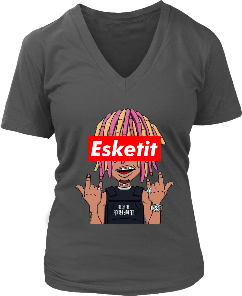 Lil Pump Cartoon Esskeetit T Shirt - Limited Edition - I Love When She Bends Over (1024x1024), Png Download
