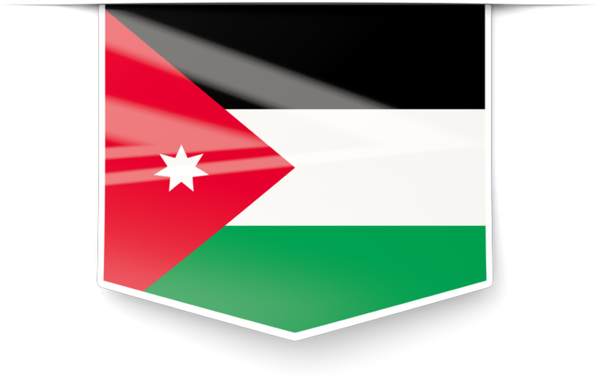 Flag Jordan Png (640x480), Png Download