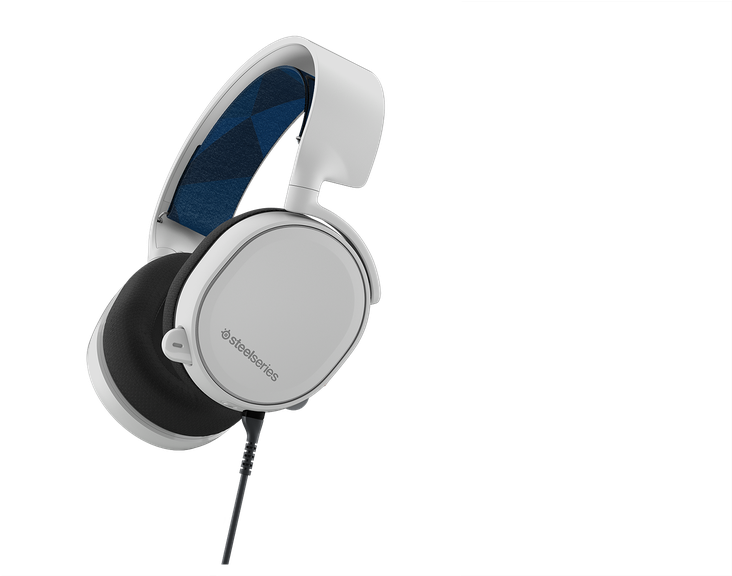 Https - //www - Techwelike - Com/wp Geniuses Steel - Steelseries Arctis 3 Gaming Headset White (1000x575), Png Download