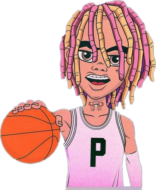 Dibujo De Lil Pump (526x639), Png Download