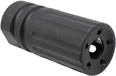 308 Rifle Multi Ported Flash Suppressor Muzzle Brake - Monocular (800x800), Png Download
