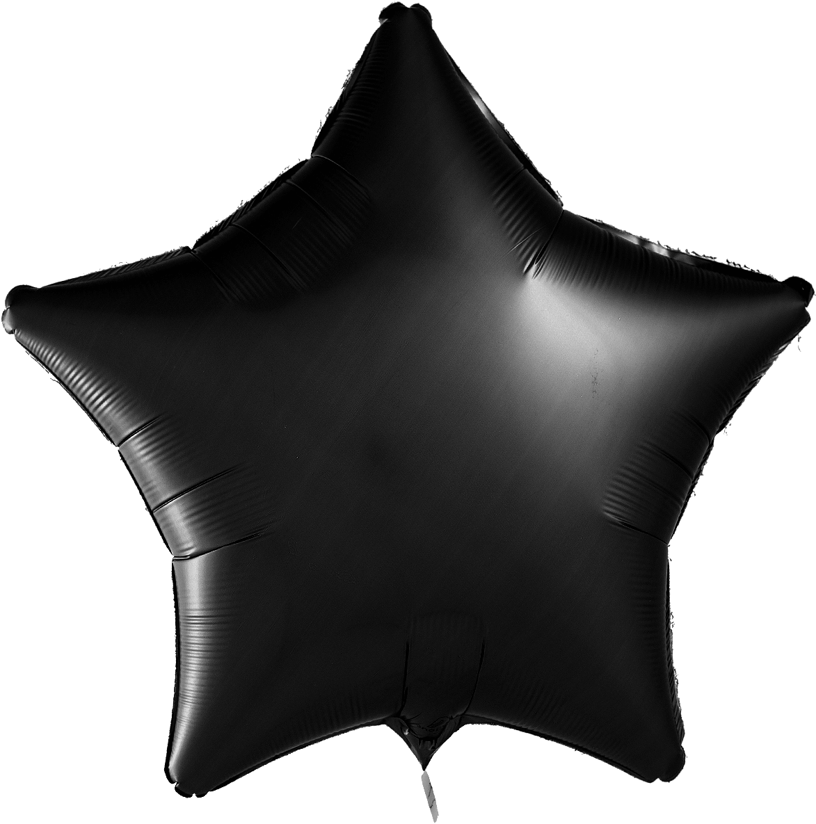 Foil Star Black - Blue (1400x1400), Png Download