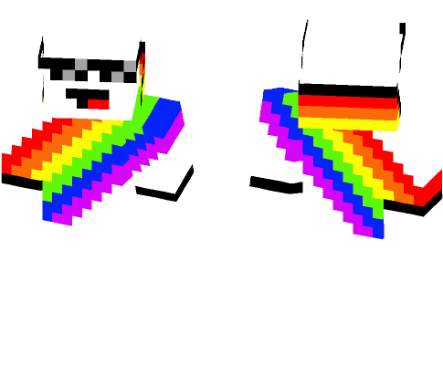 Rainbow Hoodie - Minecraft (584x497), Png Download