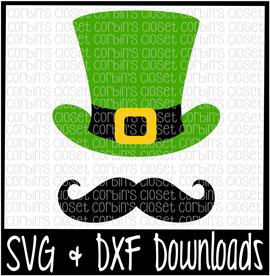 St Patricks Day Svg * Top Hat And Mustache * Leprechaun - Unicorn Ate My Homework Svg (1400x932), Png Download