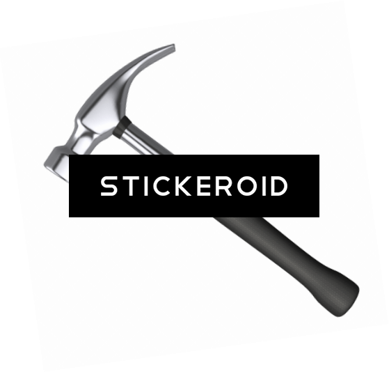 Isolated Metal Hammer - Pickaxe (559x534), Png Download