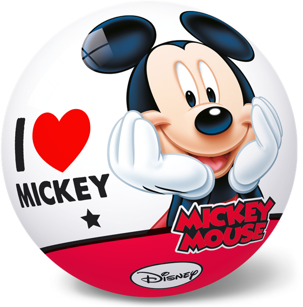 Mad About Μickey Ball - Mickey Mouse 1st Birthday Card (593x600), Png Download