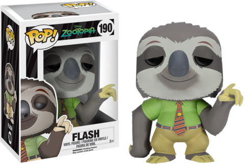 Zootopia Funko Pop Flash - Funko Pop Flash Zootopia (480x323), Png Download