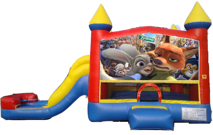 Water - Zootopia Anime Movie Art 32x24 Poster Decor (720x540), Png Download