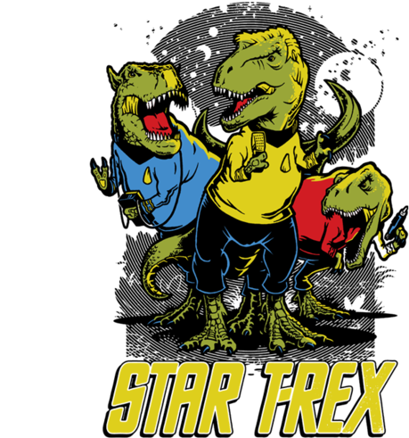 Star T-rex - Limited Edition Hoodies & Sweatshirts (571x504), Png Download