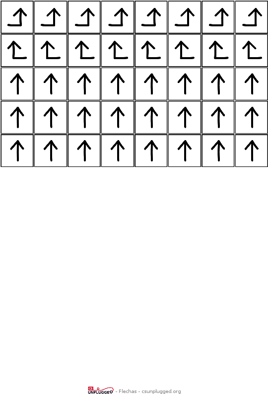 Crear Material Para Imprimir - Arrow (596x842), Png Download