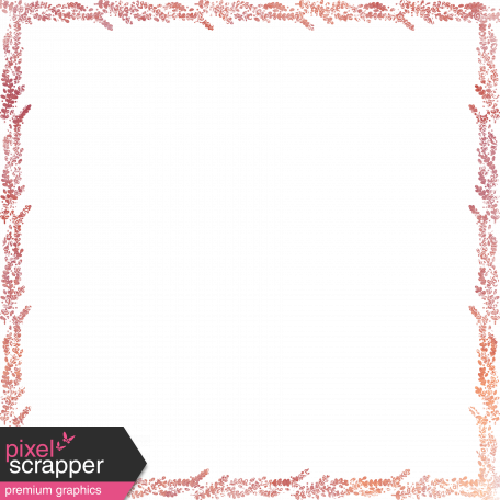 Bohemian Breeze Painty Bits Border - Digital Scrapbooking (456x456), Png Download