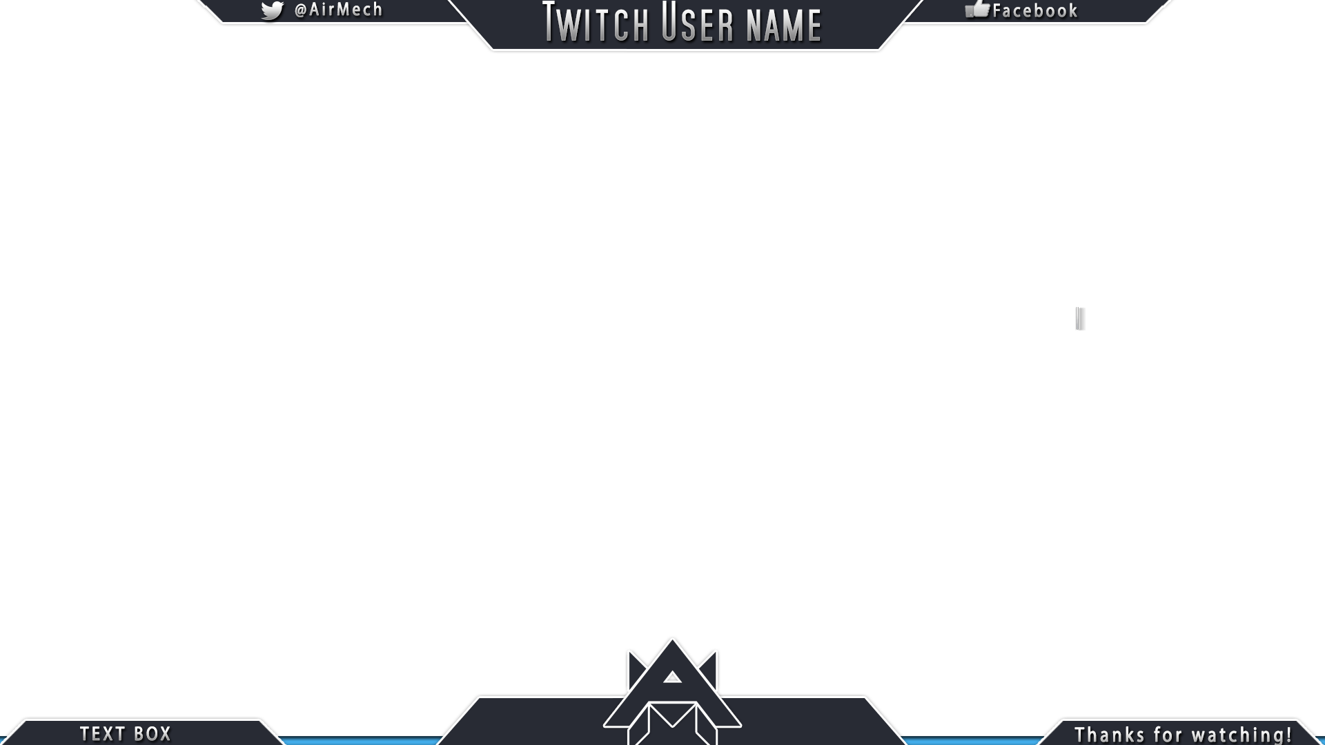 Blank Twitch Overlays Transparent