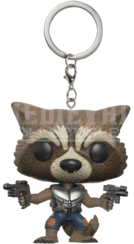 Guardians Of The Galaxy 2 Rocket Pop Keychain - Funko Guardians Of The Galaxy Vol.2 Rocket Pocket Pop (850x850), Png Download