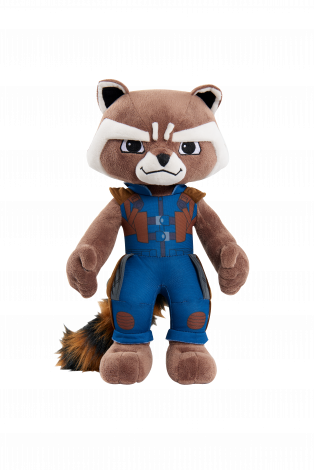 Guardians Of The Galaxy Collectible Plush Rocket Racoon - Marvel Collectible Plush- Rocket (314x470), Png Download