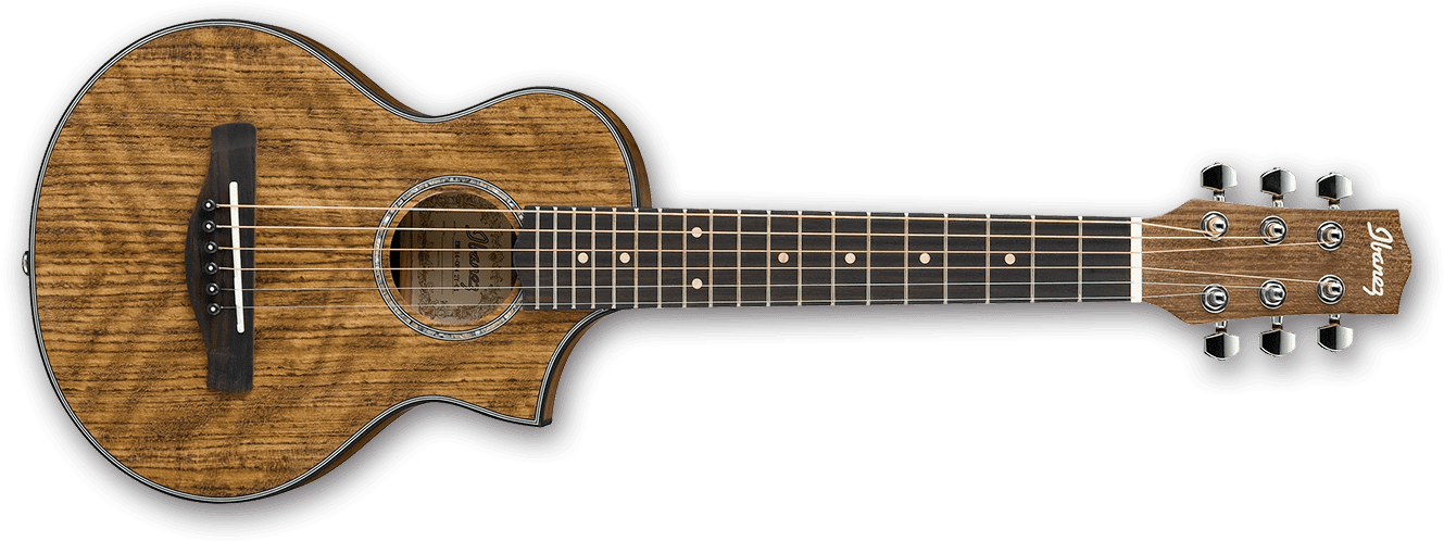 To My Big Surprise I Was Given An Ibanez Piccolo Guitar - Luna High Tide Ukulele (1340x514), Png Download