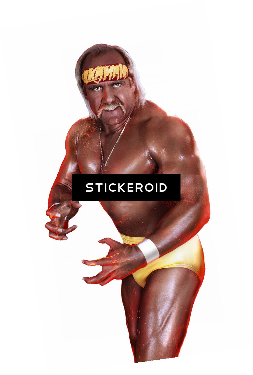 Hulk Hogan Wwe - Wrestler (841x1248), Png Download