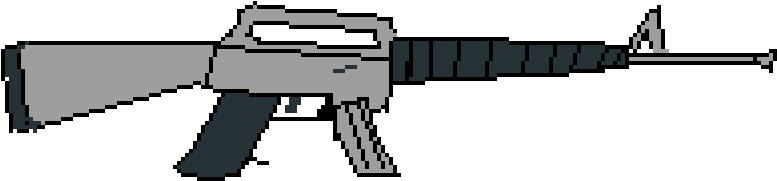M16 Sketch - Csgo M4a1s Side View (1024x576), Png Download