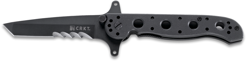 13sfg Special Forces Folding Knife, Black, Tanto Blade - Crkt M16 13sf (1000x341), Png Download