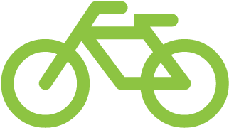Mountain Bike Trail - Logo Un Auto Menos (360x360), Png Download