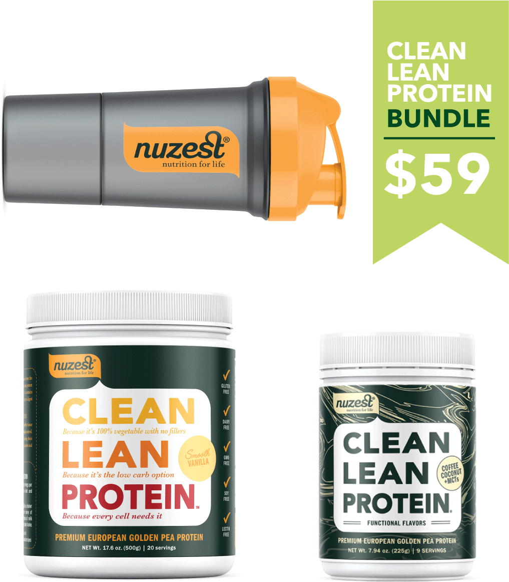 Clean Lean Protein Bundle - Nuzest - Clean Lean Protein Wild Strawberry - 500g (1200x1200), Png Download
