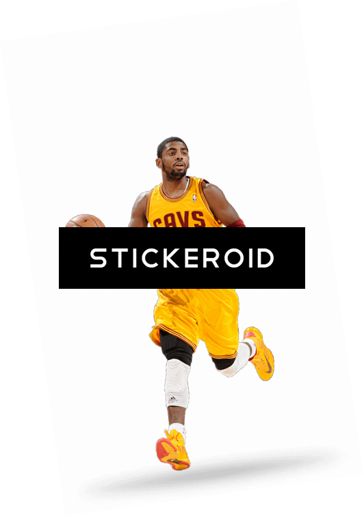Kyrie Irving Running - Kyrie Irving (532x754), Png Download