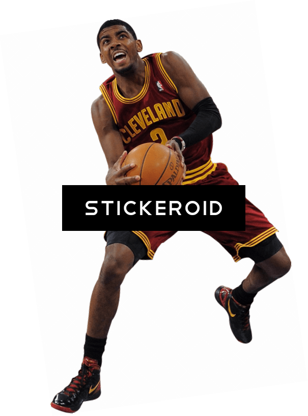 Kyrie Irving About To Shoot - Cuyahoga River (605x818), Png Download