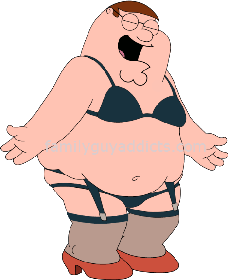 Intimate Apparel Peter - Family Guy Peter Dressed As A Woman (493x611), Png Download